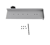 Handle Punching Locator Aluminum Alloy, Adjustable 7 Holes 2 Step Positioning for Cabinet Installation - Durable Metal Build, Telescopic Design, Suitable for Woodworking and