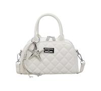 Handle Quilted Shoulder Bag for Women, Structured PU Shell Handbag with Crossbody Strap for Everyday Carry Tote Quilted Shell Handbag Womens Satchel Purse Small Shoulder Crossbody Bag Pu Structured