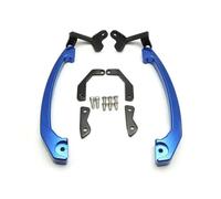 Handle Rail Rear Motorcycle Passenger Grab Bars Armrest Rear Seat Handles For MT07 For FZ07 2013 2014 2015 2016(Color2)