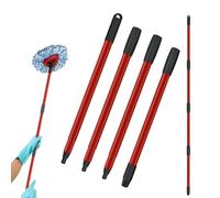 Handle Replacement for Vileda Spin Mop - 4-Section Scalable Mop Stick, Compatible with Vileda Spin Mop Base - Turbo 2-in-1 Mop Head Handle