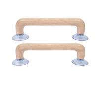 Handle Ruler | 2 Pieces Strong Suction Cup Holder | Grip Handle | Craft Art Knitting Embroidery Interior Home Classroom Bedroom Living Room Party