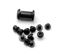 Handle Screw Set for Butterfly Cutter 535 with Spindle Accessories Kit Including 11 Replacement Screws Alloy Material Hardware Components for Maintenance(Black)