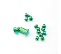 Handle Screw Set for Butterfly Cutter 535 with Spindle Accessories Kit Including 11 Replacement Screws Alloy Material Hardware Components for Maintenance(Green)