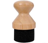 Handle Sponge Brush for Oil Wax Application, 5.5x5.5x8.5 cm, Kitchen Cutting Board Oiler, Smooth Even Oil Spread, Soft Absorbent Sponge, Modern Minimalist Design