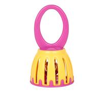 Handle Styles Detachable Handheld Bells Child Baby Oval Handle Baby Cage Shaker Toy Safe for Early Training Children Hand