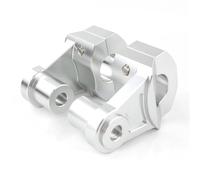 Handleba Rising Spacer Motorcycle Handle Bar Clamp For XVS950 MIDNIGHT STAR XVS650 V-Star650 250 XVZ1300 Mount Handlebar Riser Spacer Kit(Silver)