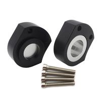 Handleba Rising Spacer Motorcycle Handlebar Riser Handle Bar Risers For Kawasaki For Ninja For ZX-14R ZZR1400 2008-2011 Clamps Lifting Mounting(Black)