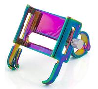 handlebar accessories Bicycle Phone Stand 360°Rotating Motorcycle Bicycle Phone Holder Bike Bracket Aluminum Alloy (Color : Gradient1)