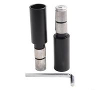 Handlebar Bar End Extension Aluminum Material Designed for Use with 15mm 20mm Ported Handlebars on Various Bicycle Types