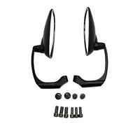 Handlebar Bar End Mirrors Motor 8mm 10mm Mirror For Cafe Racer Scooter Universal Motorcycle Accessories Handlebar Parts Traffic Rearview Side Mirror