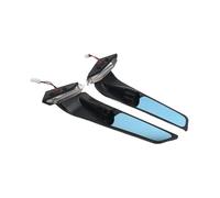 Handlebar Bar End Mirrors V4 Motorcycle With Turn Signal Indicator Rearview Mirror For Duc&ati Panigale V2 Invisible Adjustable Side Mirrors