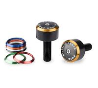 handlebar bar ends, puig 22280N, motorcycle accessories, aluminum handlebar, puig hi-tech, motorcycle tuning, black bar end, motorcycle customization, interchangeable rings, sport handlebar