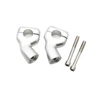 Handlebar Bar Risers Motorcycle Accessories Handlebar Bar Riser Clamps Adapter For Bobber T100 T120 For Speed Twin Black Raise The Handlebars