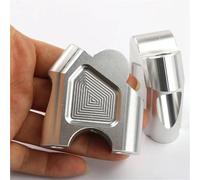 handlebar bar risers Motorcycle Handlebar Riser For Suzuki DL650 V-STROM DL 650 VSTROM DL1000 Bar Clamps Risers Adapter Handle Mount Clamp(Silver)