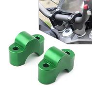 Handlebar Bar Risers Mount Bracket Clamp for Kawasaki Z900RS 2018 2019-20 Green