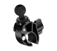 Handlebar Base with 1-Inch Ball - Compatible with 0.5” to 1.56” Diameter Rails, RAM B-Size Double Socket Arm, Universal Phone GoPro Mount for Bicycle, Motorcycle, ATV, Scooter .