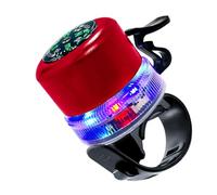 Handlebar Bike Alert with Compass and Light Trim, USB Rechargeable Unit with Quick Clamp Mount for Daily Riders Rechargeable Bike Alert Cycle Notifier Handlebar Unit Compass Top Light Trim Usb Quick
