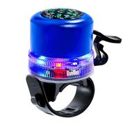Handlebar Bike Alert with Compass and Light Trim, USB Rechargeable Unit with Quick Clamp Mount for Daily Riders Rechargeable Bike Alert Cycle Notifier Handlebar Unit Compass Top Light Trim Usb Quick