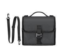 Handlebar Bike Bag, Folding Scooter Organizer, 7L Waterproof Storage for Commuting Urban Riding Fitness Hot Cold Food Holder Basket Cooler Tote Front Mounted Bicycle Accessory