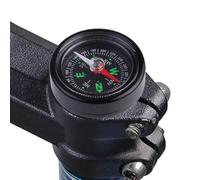 Handlebar Bike Compass - Bike Helmet Compass for Cycling Compass - Professional Survival Compass Handlebar Tool Outdoor Navigation Tool for The, Motorcycle, Bike