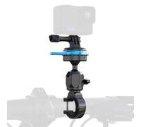 Handlebar Bike Pole Mount Motorcycle Clamp Mount Compatible with GoPro Hero 13 12 11 10 9 8 7 6 5 Session DJI Action Cameras