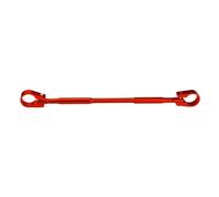 Handlebar Brace Crossbar Motorcycle Balance Bar Aluminum Handle Strengthen Lever Beam Stabilizers(Red)