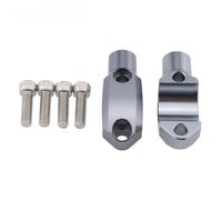 Handlebar Bracket Clamps Risers For MT-07 | For MT-07 For Tracer For FZ-07 For MT-09 cylinder fixed mirror mount For 22mm handlebars positive and negative