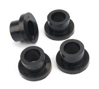 Handlebar Bushing Riser Insert Replacement 4Pcs For Harley Touring Electra Glide Dyna Softail Sportster XL Motorcycle Black