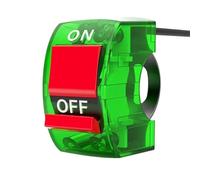 Handlebar Button Switch 3Wires Universal Motorcycle Handlebar Flameout Switch ON OFF Button For Moto Motor ATV Bike DC12V/10A Black(3)