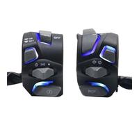 Handlebar Button Switch 7/8'' 22mm Handlebar Motorcycle Switches Headlight Warning Light Turn Signal Horn Start Kill Button With E-bike ATV Switch(2)