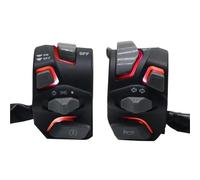 Handlebar Button Switch 7/8'' 22mm Handlebar Motorcycle Switches Headlight Warning Light Turn Signal Horn Start Kill Button With E-bike ATV Switch(4)