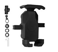 Handlebar Cell Phone Holder, Bike Phone Holder, Rotating Phone Holder for Motorcycle, Adjustable Phone Holder for Road and Mountain Riding, for Seeing