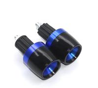 Handlebar Clamp 22mm CNC Handlebar Bar Ends Grips Plug Balance Slider for Piaggio Beverly 300 MP3 500 Medley Liberty Zip 50 150 125 Motorcycle Bar Clamps(Blue)