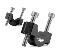 Handlebar Clamp Adapter Motorcycle Handlebar Rise For B&MW F900R F900XR F 900 F900 R XR Short Stem Clamp Adjuster Seating Position Adjuster。(BLACK)