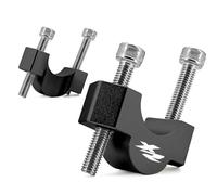 Handlebar Clamp Adapter Motorcycle Handlebar Rise For B&MW F900R F900XR F 900 F900 R XR Short Stem Clamp Adjuster Seating Position Adjuster。(BLACK2)