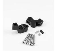Handlebar Clamp Adapter Motorcycle Handlebar Rise For Ducati Desert X DesertX 2022 2023 -Ahead Fork Steerer Tube Extende Resistance Extension Adapter.(BLACK)