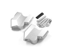 Handlebar Clamp Adapter Motorcycle Handlebar Rise For Ducati Desert X DesertX 2022 2023- Drag Handle Adapter Resistance Handlebar Extension Adapter.(Silver)