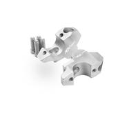 Handlebar Clamp Adapter Motorcycle Handlebar Riser For ADV 150 160 350 ADV150 ADV160 X-ADV750 Drag Handle Bar Clamp Extend Adapter(Silver3)