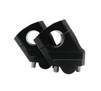 Handlebar Clamp Adapter Motorcycle Handlebar Riser For NC750X X-ADV 750 28mm 1 1/8" 22mm 7/8" Bar Mount Handle Clamp Rise-stem Adapter(Black 28mm)