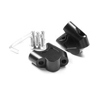 Handlebar Clamp Adapter Motorcycle Handlebar Riser For VOGE 650DS 500R 500AC 500DS 500DSX 300AC 300DS Lift Clamp Extension Drag Bar Adapter.(BLACK 1)