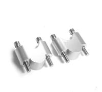 Handlebar Clamp Adapter Motorcycle Handlebar Riser For VOGE 650DS 500R 500AC 500DS 500DSX 300AC 300DS Lift Clamp Extension Drag Bar Adapter.(Silver)