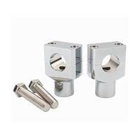 Handlebar Clamp For Boulevard C50 M95 For C50T C90T 1" 7/8" 22mm 25mm Handle Bar Motorcycle Handlebar Risers Kit(Silver,22MM)