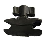 Handlebar Clamp Mount Base | Motorcycle Cycling Mirror Mount Clamp Base | 360-Degree Rotation Heavy Duty Tool for Sport Camera Smartphone Holding