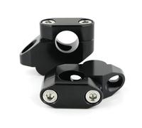 Handlebar Clamp Riser For CTX700 For CL50 For CT125 For PCX125 7/8" 22mm Handlebar Risers Back Moved Mounting Handlebar Lift Mount(Black)