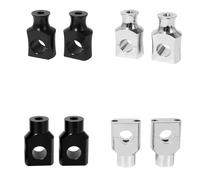 Handlebar Clamp Riser For Shadow For Billet Handle Bar Risers Heightening Mount 1" Handlebar Riser Clamp 25mm 22mm For Motorcycle(A22mm Black)