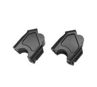 Handlebar Clamp Risers For BMW For F 700GS 2013 2014 2015 2016 2017 2018 For F700GS Handlebar CNC Handle Bar Clamp Raised Extend Mount Riser Raiser Motorcycle Handle Bar Riser(Black)