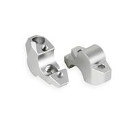Handlebar Clamps Risers For ADV 150 160 350 For X-ADV 350 2017 2018 2019 2020 2021 2022 2023 Motorcycle Handle Bar Risers Clamp Accessories Bars Riser Clamp(Silver)