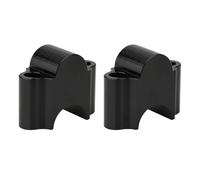 Handlebar Clamps Risers for CBR600RR for CB1000R for TRX450 for TRX400 for TRX350 for TRX 450 400 350 Handlebar Riser Kit 7/8" 1 1/8" Bar Clamps Bars Riser Clamp(Black,28mm)