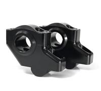 Handlebar Clamps Risers For Himalayan For SCRAM 411 For Meteor 350 For Interceptor 650 For Hunter 350 2022-2024 22 Mm 7/8" Offset Handlebar Riser(Gloss Black)