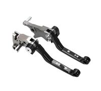 Handlebar Clutch Brake Lever Motorcycle Accessories Dirt Pit Bike Brakes Handles Lever for Kawasaki for KLX125 D-TRACKER125 2010-2016(Black)